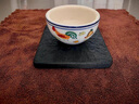 GIOIO烏金石茶杯墊茶杯架功夫茶具配件隔熱防滑家用創(chuàng  )意石頭茶托 7×7厘米茶杯墊-1塊 曬單實(shí)拍圖
