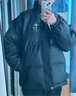 埖煦PU皮棉服男外套男女同款機車服冬季加厚衣服男棉衣羽面包絨服棉襖 M2311黑色（刺繡款） XL (建議體重120-140斤) 曬單實拍圖