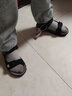 巴布豆（BOBDOG）童鞋男童涼鞋夏季2025新小童中童防滑軟底兒童沙灘鞋3到5歲男孩鞋 黑灰 YY-6665 37 內長23.6CM 曬單實拍圖