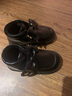 斯納菲（Snoffy）兒童棉鞋冬季寶寶舒適二棉鞋保暖加絨女童高幫學(xué)步棉鞋答臘黑26 曬單實(shí)拍圖