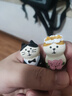 妙奕嘉結(jié)婚禮物送新人新婚禮物訂婚結(jié)婚紀(jì)念日婚房訂婚宴布置送新娘閨蜜 黑貓白貓結(jié)婚擺件+禮盒+拉菲草 曬單實(shí)拍圖