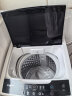 惠而浦（whirlpool）8公斤全自动波轮洗衣机家用 活水漂洗羊毛洗 程序自编 双向排水 安全童锁 EWVP112016T亮灰色 实拍图