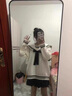 艾珠兒 秋冬連衣裙女冬季新款韓版毛衣半身裙時尚百搭兩件套套裝裙子女 毛衣+百褶短裙 S 曬單實拍圖