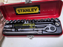 史丹利（STANLEY）21件套6.3MM公英制組套1/4小飛家用棘輪扳手套筒套裝89-507 曬單實(shí)拍圖