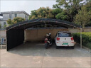 京都戶外帳篷停車蓬酒席蓬擺攤遮陽防曬防暴雨冰雹大排檔門面帳篷 墨綠色 3米寬X10米長(zhǎng)】墨綠色油布粗6腳 曬單實(shí)拍圖