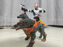 思樂(lè)（Schleich S）仿真動(dòng)物模型艾蘭德火鷹冰怪破冰龍女孩男孩玩具 地獄犬42451 曬單實(shí)拍圖