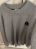 杰克·瓊斯（JACK&JONES）秋冬新款男士個(gè)性織花設(shè)計(jì)圓領(lǐng)圖案針織衫毛衣打底衫上衣衣服男裝 GH1淺花灰 S 170 曬單實(shí)拍圖