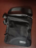 圣大保羅商場(chǎng)同款單肩包男士休閑布包防潑水大容量包包七夕情人節禮物 黑色 曬單實(shí)拍圖