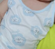 贝瑞加（Babyprints）儿童背心2件装无袖宝宝上衣薄款夏季衣服护肚坎肩 小兔白 100 实拍图