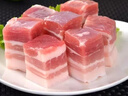 金鑼 國產(chǎn)豬肉肋排塊豬腿肉梅花肉五花肉豬棒骨豬蹄塊不帶蹄筋 2kg豬去皮五花肉塊 曬單實拍圖