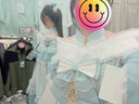 豹了個(gè)貓?jiān)瓌?chuàng)古風(fēng)lolita鹿與曇花FS大全套吊帶連衣裙 若草色 XL 曬單實(shí)拍圖