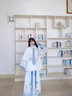 佰惠子 冬季漢服女加厚冬款【白絨熊熊】方領(lǐng)半壁短襖馬面裙仙氣套裝 外襖+里衣+下裙+毛領(lǐng) M 曬單實(shí)拍圖