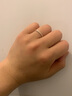 銀典工坊 999足銀戒指光面素圈細(xì)圓戒圈指環(huán)尾戒男女情侶對(duì)戒 細(xì)版17號(hào) 曬單實(shí)拍圖