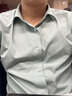 襯衫老羅秋季長袖襯衫男遮肚腩竹纖維休閑修身免燙易打理抗皺襯衣219619 淺綠 39 （120-139斤） 曬單實拍圖