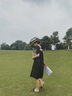 CHANEELR & KARITH防曬帽子女2025新款防紫外線草帽夏大檐帽生日小眾禮物送女友老婆 米色 曬單實拍圖