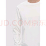 CARE OF LORDCAREOFLORD 春秋新品男士純棉白色圓領(lǐng)長(cháng)袖T恤長(cháng)絨棉打底衫5290 黑色 現貨 M 曬單實(shí)拍圖