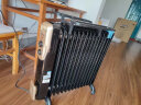 奥克斯（AUX） 奥克斯油汀取暖器电暖风机电暖器电油汀片省电静音节能电暖气家用 黑+金直片15片 实拍图