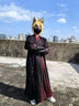 原創(chuàng)漢服【幽竹】武俠俠客刺繡黑紅酷颯古裝日常學(xué)生古風(fēng)套裝國潮 幽竹(上衣+下裙+外衣+護(hù)腕+腰帶 M 曬單實(shí)拍圖