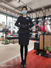 訫噯逸衫職業(yè)套裝女春秋冬季新款高端西裝正裝酒店售樓部美容院氣質時尚工作服修身顯瘦西服外套 單件-藍色西裝 M (建議體重90-102斤） 曬單實拍圖