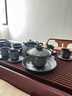 季慕家紫砂百福功夫茶具套裝禮盒泡茶壺茶杯高端商務(wù)家用送長輩領(lǐng)導(dǎo)禮物 紫砂百福(富貴橙)丨手執(zhí)壺茶具 曬單實拍圖
