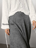 Massimo Dutti新季特惠2025女裝 極簡(jiǎn)風(fēng)高級(jí)感百搭垂墜感中長(zhǎng)裙半身裙 05246592 灰色 XS (34) (165/62A)尺碼偏大 曬單實(shí)拍圖