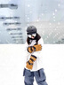 RINDU冬季滑雪護(hù)目鏡成人戶外登山騎行防風(fēng)遮陽(yáng)抗撞滑雪鏡可戴近視眼鏡黑框黑片【加海綿】 曬單實(shí)拍圖