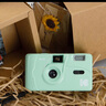 柯達（Kodak)薄荷綠 復古相機 柯達M35非一次性傻瓜膠卷帶閃光學生ins膠片相機（不含膠卷和電池） 曬單實拍圖