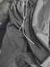杜小閑加絨加厚沖鋒褲子男款秋冬季運動(dòng)直筒美式工裝褲彎刀登山休閑長(cháng)褲 黑色加絨 2XL [推薦140-160斤] 曬單實(shí)拍圖