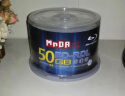 铭大金碟（MNDA）BD-R DL 1-6速 50G 蓝光可打印 50片桶装 蓝光空白光盘 刻录光盘 实拍图