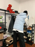 KELME /卡爾美羽絨馬甲男冬季新款連帽羽絨服馬夾白鴨絨時尚坎肩 淺藍(lán)色 M 曬單實拍圖