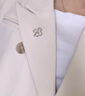 銀瑜 防走光胸針扣女簡(jiǎn)約設計感小眾四葉草扣針領(lǐng)口改小神器衣服裝飾 金色+銀色兩個(gè)裝 曬單實(shí)拍圖