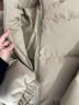 森馬（Semir）夾克男冬季抗靜電搖粒絨寬松毛絨外套撞色拼接戶外風(fēng) 駝色50172 S 曬單實(shí)拍圖