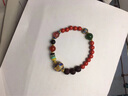 鉑帝亞朱砂手串女草莓晶多寶手鏈佛珠念珠飾品禮物 曬單實(shí)拍圖