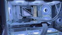 技嘉冰雕B650M AORUS ELITE AX ICE+9800X3D 曬單實(shí)拍圖