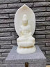 石石刻刻漢白玉雕佛像觀(guān)音菩薩家用坐蓮觀(guān)音神像南海觀(guān)世音雕刻擺件家用 漢白玉合掌觀(guān)音丨磨砂款（不含底座） 曬單實(shí)拍圖