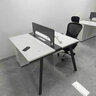 映薇辦公桌員工位職員屏風(fēng)辦公室桌椅組合雙四46人位卡座隔斷式財(cái)務(wù)桌 辦公工具 曬單實(shí)拍圖