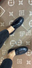 百麗一腳蹬休閑鞋男新款壓格紋套腳商務(wù)豆豆鞋A1368AM4 黑色 39 (245mm) 曬單實(shí)拍圖
