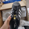 阿迪達斯 （adidas）三葉草男鞋女鞋 2025秋季新款低幫休閑鞋經(jīng)典貝殼頭百搭滑板鞋 JQ3220/深紅色/黑色/白色 40 曬單實(shí)拍圖