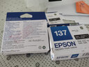 愛普生（EPSON） T137黑色墨盒 適用K100/K200/K105/K205 T1371黑色墨 T137黑色墨盒  兩支裝 曬單實拍圖
