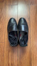 红蜻蜓男鞋新款时尚男士商务皮鞋一脚蹬舒适爸爸鞋简约休闲皮鞋WTA7742 黑色升级版 39 实拍图