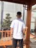 皮爾卡丹（pierre cardin）短袖t恤男100%純棉新疆長絨棉夏季重磅汗衫男士打底體恤衫 白色 S 曬單實拍圖