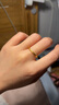 中銀億金卷草祥云紋黃金戒指足金閉口素圈求結(jié)婚生日七夕情人節(jié)禮物送女友 足金祥云紋戒指10#【約3.3g】 曬單實拍圖