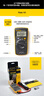 福祿克（FLUKE）F101數字萬(wàn)用表迷你小型 高精度電工表 萬(wàn)能表多用電流表 101 KIT【帶磁性?huà)鞕C支架】 曬單實(shí)拍圖