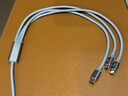 倍思數據線(xiàn)三合一蘋(píng)果Type-c安卓手機充電線(xiàn)一拖三適用iPhone17/16/14小米華為車(chē)載數據線(xiàn) 一拖三編織線(xiàn)【3.5A三口快充】深空灰1.2米 曬單實(shí)拍圖