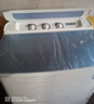 美的（Midea）半自動雙桶波輪洗衣機 12公斤洗+7kg脫水大容量 老人簡易操作S166品質(zhì)電機小巧不占地 租房宿舍必 MP12S166 曬單實拍圖