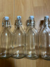 拜杰泡酒专用瓶玻璃酒瓶空瓶酿酒瓶药酒储藏瓶装白酒瓶空酒瓶4只装 实拍图
