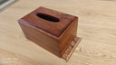 冠木匠 緬甸花梨木紅木紙巾盒客廳抽紙盒實(shí)木紙巾收納盒高檔精品素面紙抽盒榫卯餐巾紙盒 短款獨板（精品嘗鮮價(jià)限購1個(gè)） 曬單實(shí)拍圖