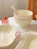 繽舍餐具整套家用奶油風(fēng)碗盤(pán)餐具碗碟碗筷結(jié)婚送禮碗套裝 4人食18件配湯碗【禮盒】 18件套 破損包賠贈(zèng)送運(yùn)費(fèi)險(xiǎn) 曬單實(shí)拍圖