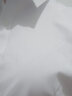 媚哥（Meige） 短袖襯衫女職業(yè)裝白色正裝襯衣工作服通勤百搭酒店銀行4s店工裝 短袖白色常規(guī)款【修身碼】 6XL （修身碼約155-165斤穿） 曬單實拍圖