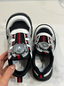 泰蘭尼斯春季新款透氣單網(wǎng)兒童戶(hù)外防滑平衡車(chē)鞋男寶防撞運動(dòng)鞋旋鈕休閑鞋 黑灰白 29 內長(cháng)19cm 適合腳長(cháng)18.0 曬單實(shí)拍圖
